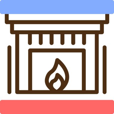 Gaz. Web simgesi basit illüstrasyon