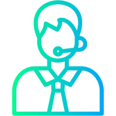 avatar. Web simgesi basit illüstrasyon