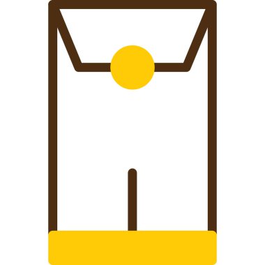 Beyaz arka plan ve bir bardak şarabın vektör çizimi