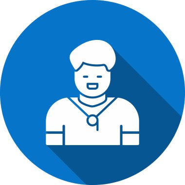 doktor simgesi, vektör illüstrasyonu