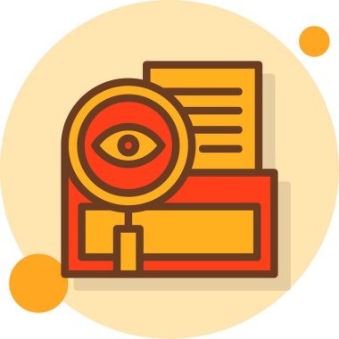 Göz simgesi, modern vektör illüstrasyon tasarımı