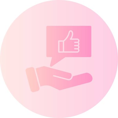 Gibi. Web simgesi basit illüstrasyon