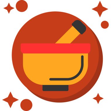 Fırça simgesi vektör illüstrasyonu