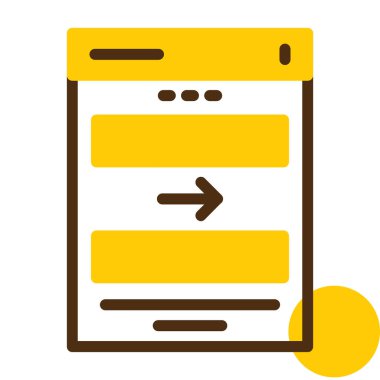 kitap web simgesi, vektör tasarımı illüstrasyonu