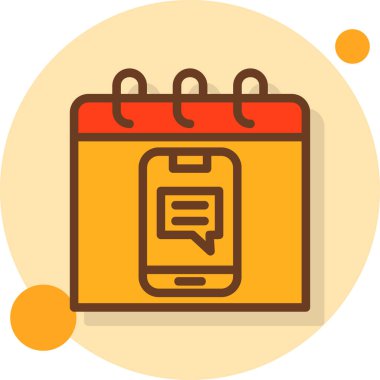 Mobil sohbet. Basit tasarım