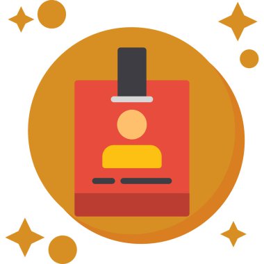 Güzellik tırnak bakım ikonu düz stil