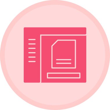 seo modern simgesinin vektör illüstrasyonu