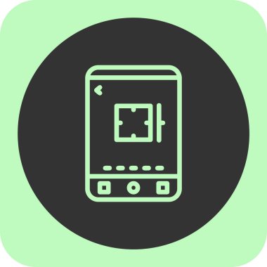 cep telefonu vektör simgesi