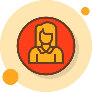 Rozet & kullanıcısı için iş yönetimi dairesi simgesi