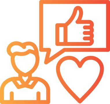 Modern simge, vektör illüstrasyonu gibi