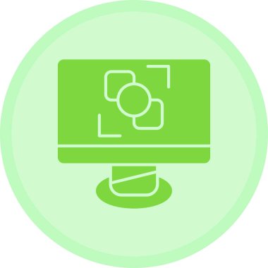 seo modern simgesinin vektör illüstrasyonu