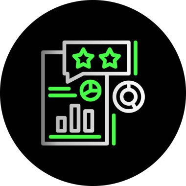 eşsiz fikir vektör çizgisi simgesi