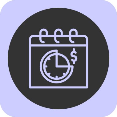 vektör izleme simgesi illüstrasyonu