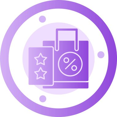 Modern bir simgenin vektör illüstrasyonu