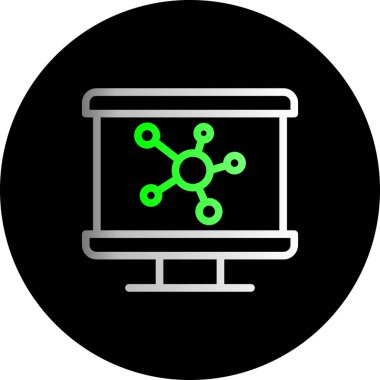 Ağ web simge vektör çizim