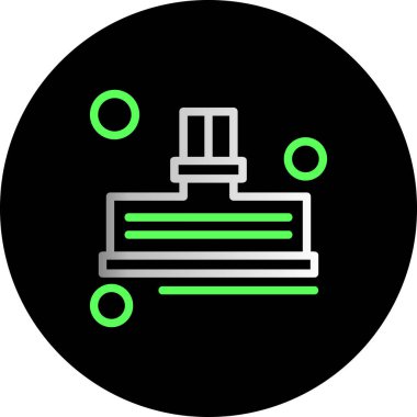 Modern b 'nin vektör illüstrasyonu eksik simgesi