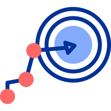 İş çizelgesi. Web simgesi basit illüstrasyon