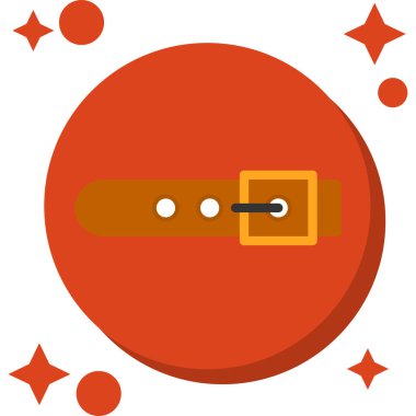 Uzun gölge topunun düz simgesi