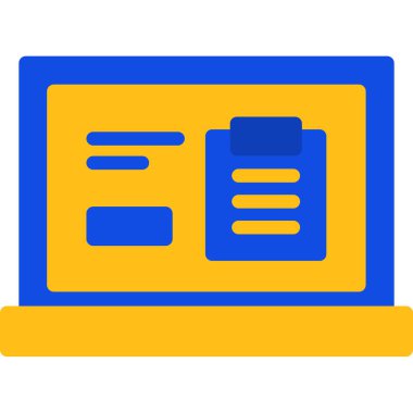 Geliştirme için Web simgesi. Vektör çizim