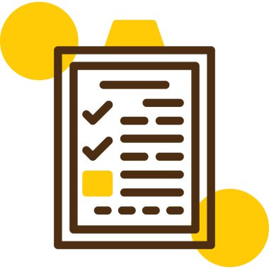 belge simgesi, vektör çizimi