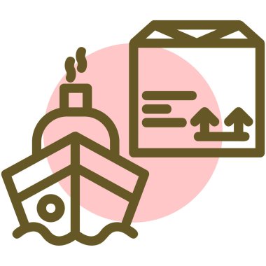 Yağ. Web simgesi basit illüstrasyon