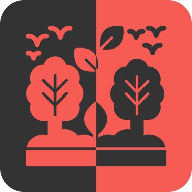 bitki vektör simgesi, ağ ve mobil için vektör illüstrasyonu