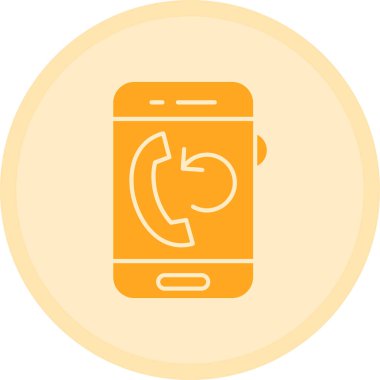 - Telefon. Web simgesi basit illüstrasyon