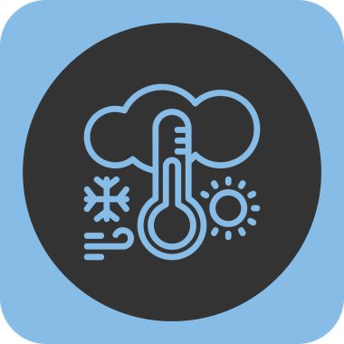 Bulut simgesi vektör illüstrasyonu