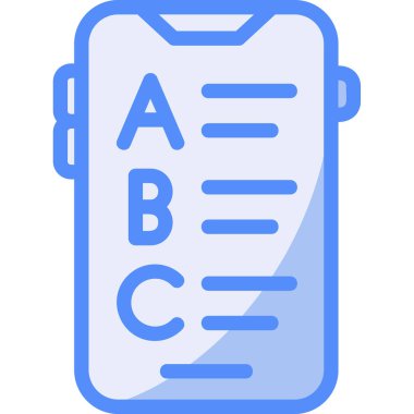 kitap simgesi modern vektör illüstrasyonu