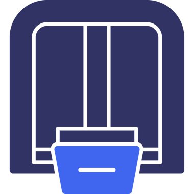 Kova. Web simgesi basit illüstrasyon