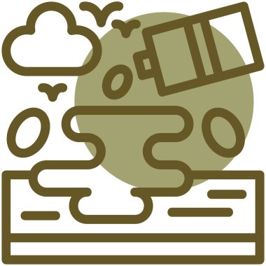 Dosya özeti biçiminde bulut hesaplama simgesi