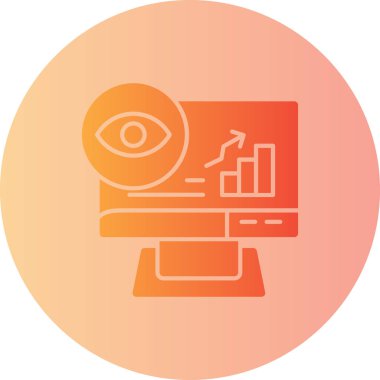 seo modern simgesinin vektör illüstrasyonu