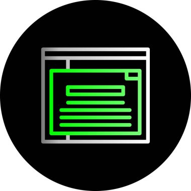 seo modern simgesinin vektör illüstrasyonu