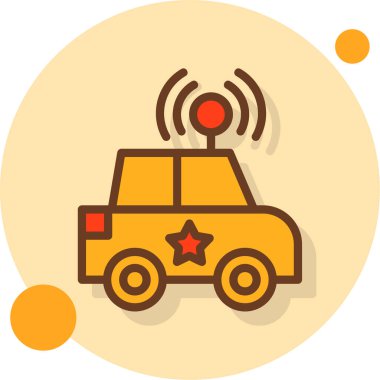 Taksiyle. Web simgesi basit illüstrasyon