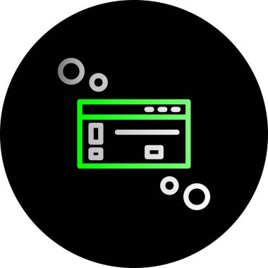 Geliştirme için ağ simgesi