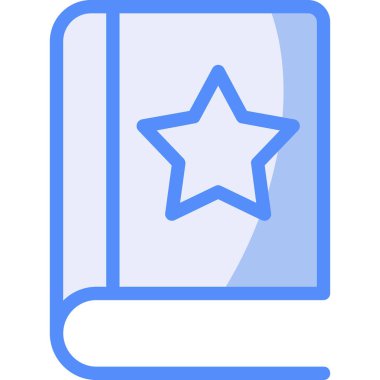 kitap simgesi vektör illüstrasyonu