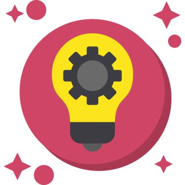 fikir kavramı kutsal kişilerin resmi, vektör çizim