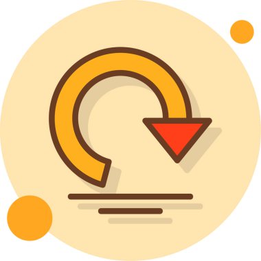 Hedef. Web simgesi basit illüstrasyon