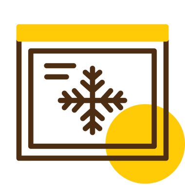 Web kar tanesi renk simgesi