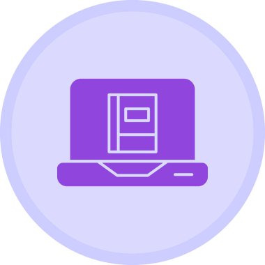 Bilgisayar. Web simgesi basit illüstrasyon