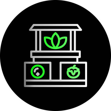 Para için. Web simgesi basit illüstrasyon