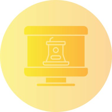 Modern b 'nin vektör illüstrasyonu