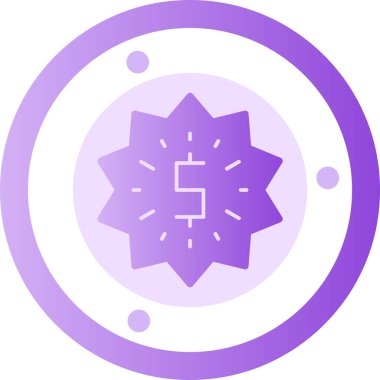 Pusula. Web simgesi basit illüstrasyon