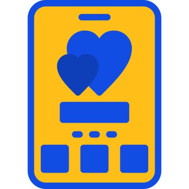 kalp gezici simgesi - taslak biçimi