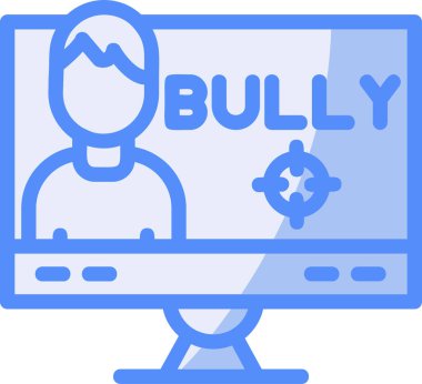 Kızgın modern simge, vektör illüstrasyonu