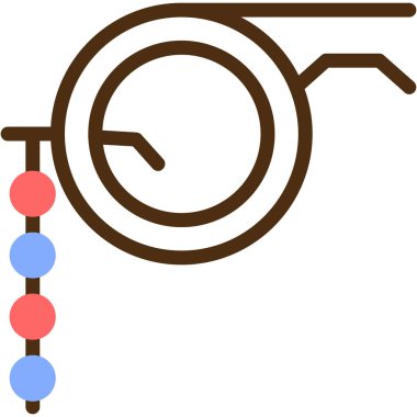 Basit vektör illüstrasyon seosu