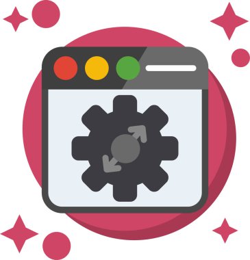 ayar simgesini düz biçiminde ayarla