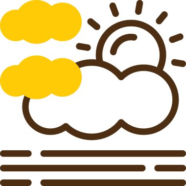 Bulut. Web simgesi basit tasarım