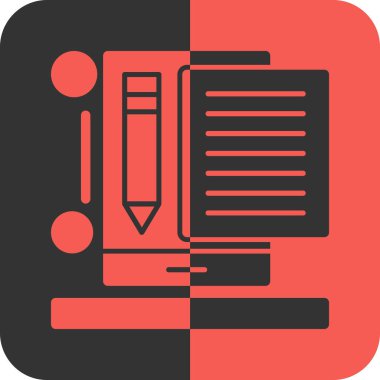 Modern b 'nin vektör illüstrasyonu kalem simgesinden yoksun