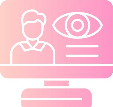 Kimliği simge vektör çizim